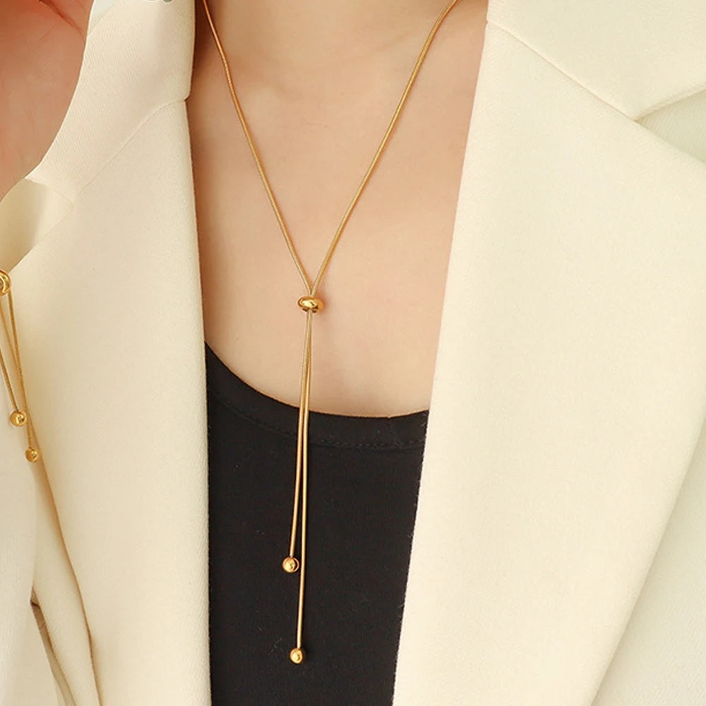 The Raya Necklace — Adjustable. Elegant. Effortless.