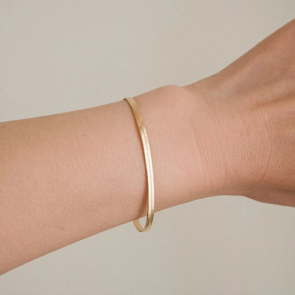 The Serene Snake Bracelet — Sleek by Nature