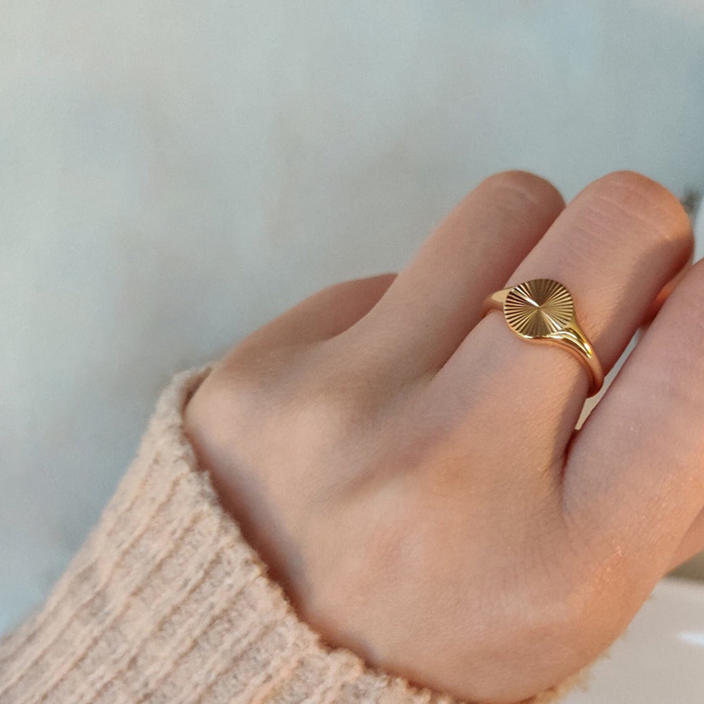 The Raye Ring — Wave-Cut Radiance