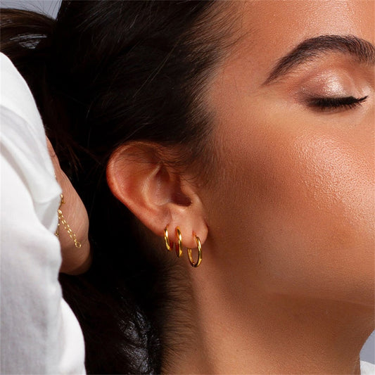 The Layan Hoops — Bold Geometry, Unapologetically You