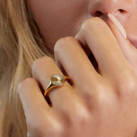 The Raye Ring — Wave-Cut Radiance