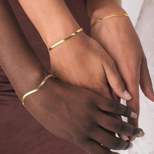 The Serene Snake Bracelet — Sleek by Nature