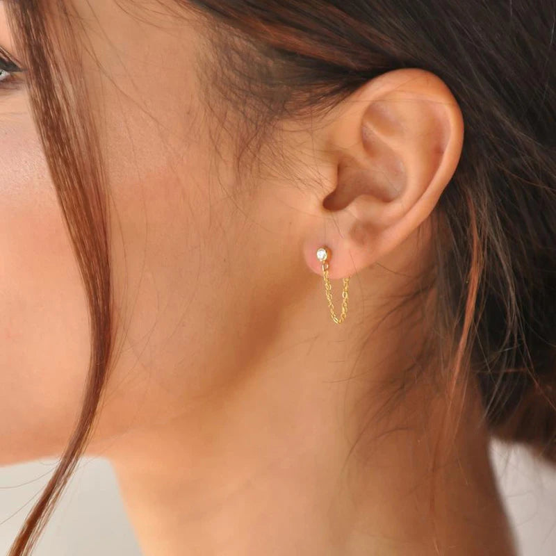 The Noor Earrings — Effortless Movement, Timeless Glow