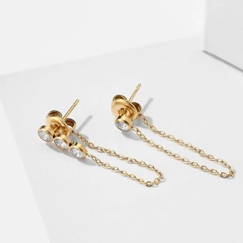 The Noor Earrings — Effortless Movement, Timeless Glow