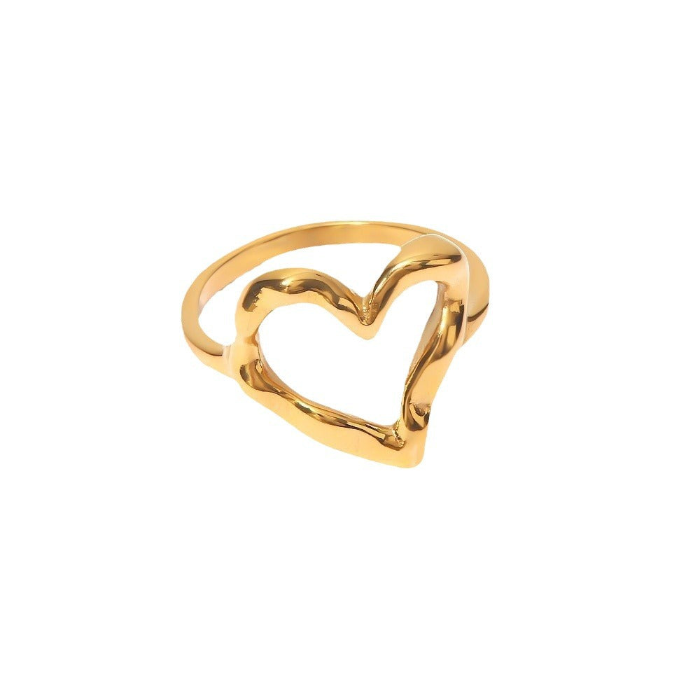 The Nova Heart — Openwork Statement Ring